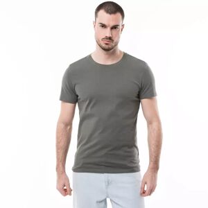 Manor Man - T-Shirt, Rundhals, Kurzarm, Für Herren, Lindengrün, Größe Xxl