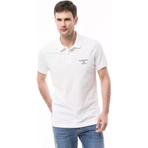 Tommy Jeans - Poloshirt, Kurzarm, Für Herren, Weiss, Größe Xl