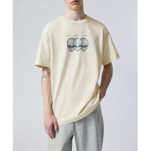 Weekday - T-Shirt, Für Herren, Offwhite, Größe Xs