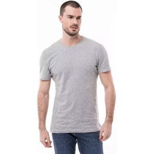 Manor Man - T-Shirt, Classic Fit, Kurzarm, Für Herren, Grau Melange, Größe S