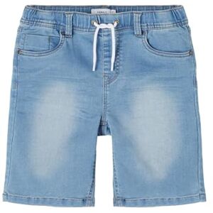 NAME IT Herren Nkmryan Jogger Dnm L 6300-th Noos Shorts, Light Blue Denim, 152 EU