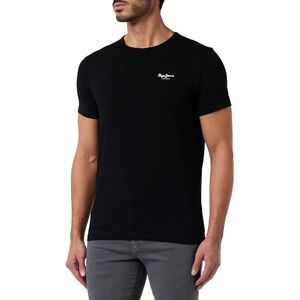 Pepe Jeans Herren Original Basic 3 N T-Shirt, Schwarz (Black), XXL