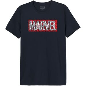 Marvel Herren Memarcots294 T-Shirt, Marineblau, XXL