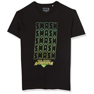 Marvel Herren uxmissmts005 T-Shirt, Schwarz, XXL