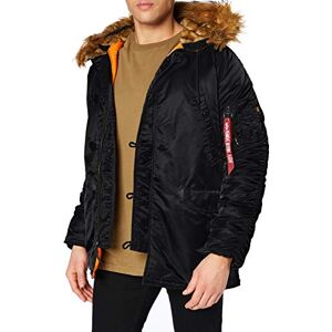 Alpha Herren N3B VF 59 Winterjacke für Damen Mantel, Schwarz (Black 03), Medium