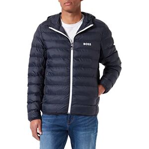 Boss Herren J Thor Wasserabweisende Steppjacke mit Logo-Details Dunkelblau L