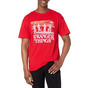 Stranger Things Jank Drawing Men's Crew neck Red 2XL