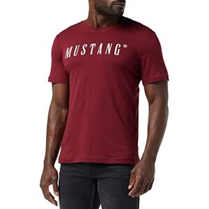 MUSTANG Herren Style Alex C Logo Tee T-Shirt, Zinfandel, M