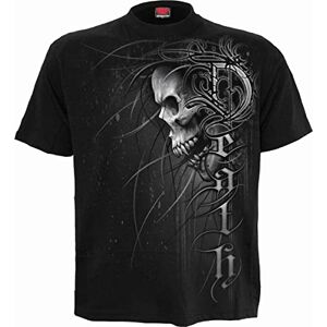 Spiral Herren M101-T-Shirts T-Shirt, Schwarz, S