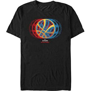 Marvel Unisex Doctor Strange in The Multiverse Of Madness Gradient Seal Organic Short Sleeve T-shirt, Schwarz, M