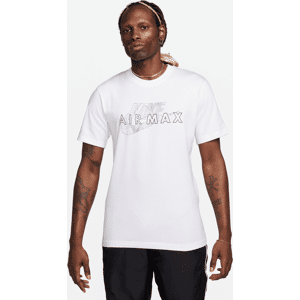 Nike Air Max Kurzarm-T-Shirt für Herren - Weiß - S