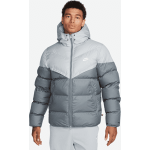 Nike Windrunner PrimaLoft® Storm-FIT-Puffer-Jacke mit Kapuze für Herren - Grau - S