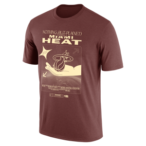 Miami Heat Nike NBA-T-Shirt für Herren - Braun - L
