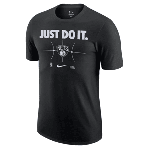 Brooklyn Nets EssentialNike NBA-T-Shirt für Herren - Schwarz - XXL