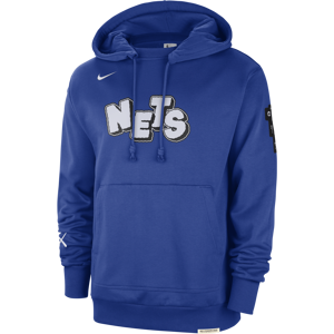 Brooklyn Nets Standard Issue 2023/24 City EditionNike NBA Courtside Hoodie für Herren - Blau - L