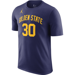 Golden State Warriors Statement Edition Jordan NBA T-Shirt für Herren - Blau - XL