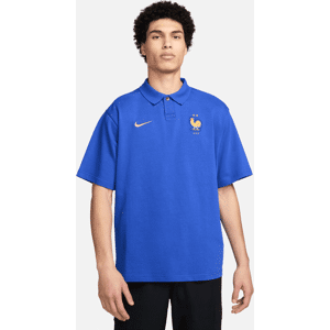 FFFNike Fußball-Oversize-Poloshirt für Herren - Blau - XL