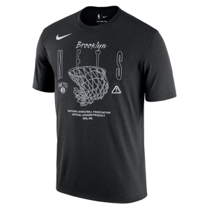 Nike Brooklyn Nets Courtside Max90 NBA-T-Shirt für Herren - Schwarz - S