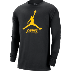 Los Angeles Lakers Essential Jordan NBA-Longsleeve für Herren - Schwarz - S