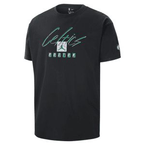 Boston Celtics Courtside Statement Edition Jordan Max90 NBA-T-Shirt für Herren - Schwarz - XL