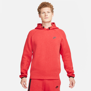 Nike Sportswear Tech Fleece Pullover-Hoodie für Herren - Rot - XS
