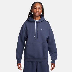 Nike Solo Swoosh Fleece-Hoodie für Herren - Blau - XS