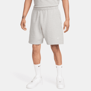 Nike Solo Swoosh Fleece-Shorts für Herren - Grau - M