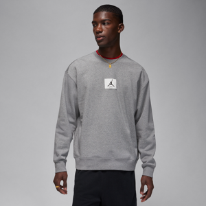Jordan Essentials Fleece-Rundhals-Sweatshirt für Herren - Grau - XS