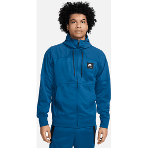 Nike Air Max Herren-Hoodie mit durchgehendem Reißverschluss - Blau - XXL