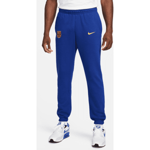 FC Barcelona Club Nike Fußballhose aus French Terry für Herren - Blau - L