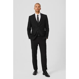 Canda C&A Anzug mit Zweithose-Regular Fit-4 teilig, Schwarz, Größe: 28 1/2 Male