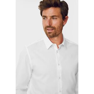 C&A Businesshemd-Slim Fit-extra lange Ärmel-bügelleicht, Weiss, Größe: XL Männlich