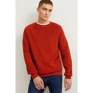 C&A Pullover, Orange, Größe: L Männlich