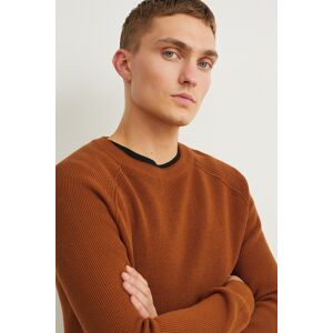 C&A Pullover, Braun, Größe: 2XL Männlich