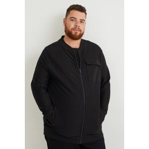 C&A Sweatjacke, Schwarz, Größe: 4XL Männlich