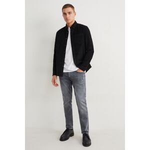 C&A Slim Tapered Jeans-LYCRA®, Grau, Größe: W30 L32 Male