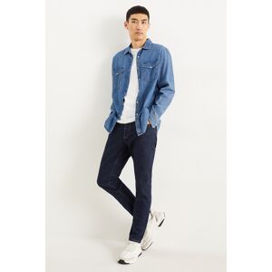 C&A Slim Tapered Jeans, Blau, Größe: W32 L34 Male