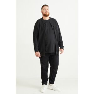 C&A Tapered Jeans-Flex Jog Denim-LYCRA®, Schwarz, Größe: 6XL Männlich