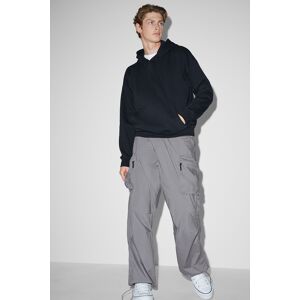 C&A Cargohose-Relaxed Fit, Grau, Größe: W36 L32 Männlich