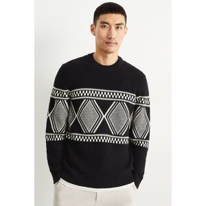 C&A Pullover, Schwarz, Größe: M Männlich