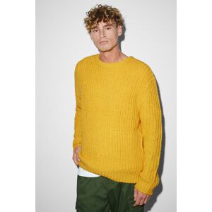 C&A Pullover, Gelb, Größe: M Male