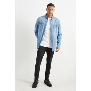 C&A Skinny Jeans, Grau, Größe: W28 L32 Männlich