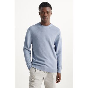 C&A Pullover, Blau, Größe: S Männlich