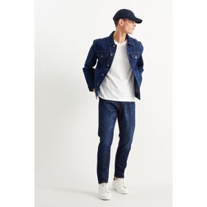C&A Slim Tapered Jeans-LYCRA®, Blau, Größe: W36 L34 Männlich