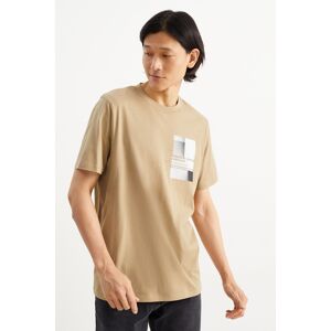 C&A T-Shirt, Beige, Größe: XL Männlich