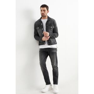 C&A Slim Tapered Jeans-LYCRA®, Schwarz, Größe: W32 L32 Männlich