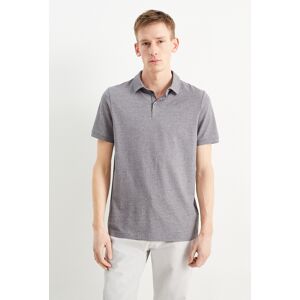 C&A Poloshirt-Flex, Grau, Größe: 2XL Männlich