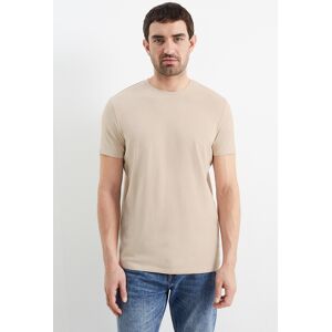 C&A T-Shirt-Flex, Beige, Größe: M Männlich