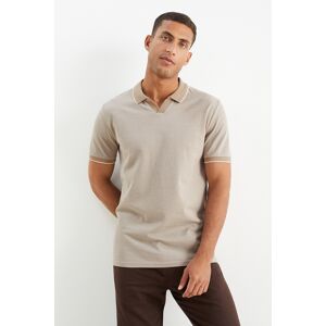 C&A Poloshirt, Beige, Größe: XL Männlich