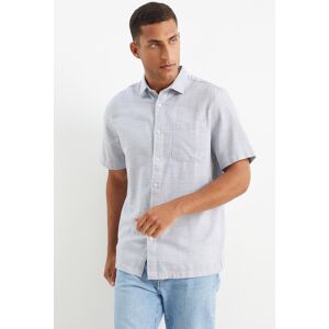 C&A Hemd-Regular Fit-Kent, Blau, Größe: XL Männlich